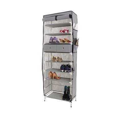 Anya-Living RSL 109 - 10T+2D - Shoe Rack - Grey