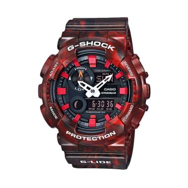 CASIO G-SHOCK GAX-100MB-4A G-Lide Jam Tangan Pria - Red