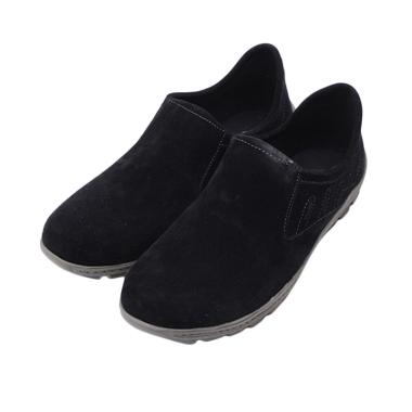 Dr Kevin 13236 Men Shoes Cassual Suede - Black