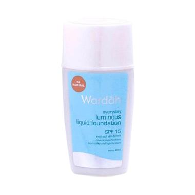 Wardah EVD LumiI LIQ Foundation - 04 Natural