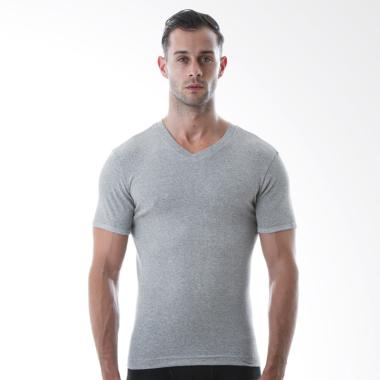 Masterman V Neck Pakaian Dalam Pria - Abu
