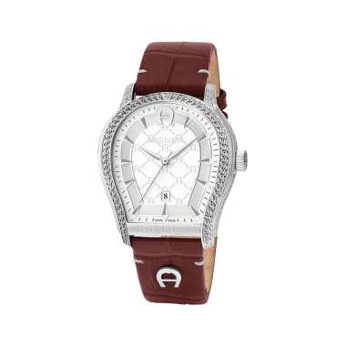 AIGNER (ETIENNE AIGNER) Bergamo M-A137102 Mother of Pearl Dial Swiss Made Jam Tangan Wanita SILVER