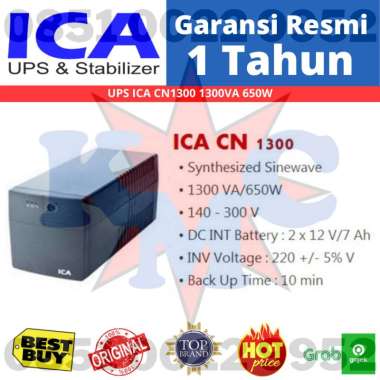 ICA UPS CN-1300VA CN 1300VA Hitam
