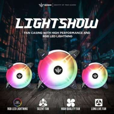 NYK Fan casing RGB LIGHTSHOW rgb