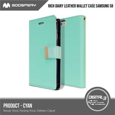 Original Mercury GOOSPERY Rich Diary Wallet Case For Samsung S8 Samsung S8 Mint