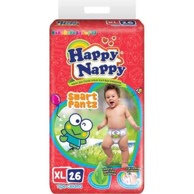 Promo Harga Happy Nappy Smart Pantz Diaper XL26 26 pcs - Blibli