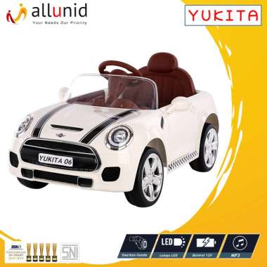 Mobil Aki Import YUKITA 06 Mini Cooper White