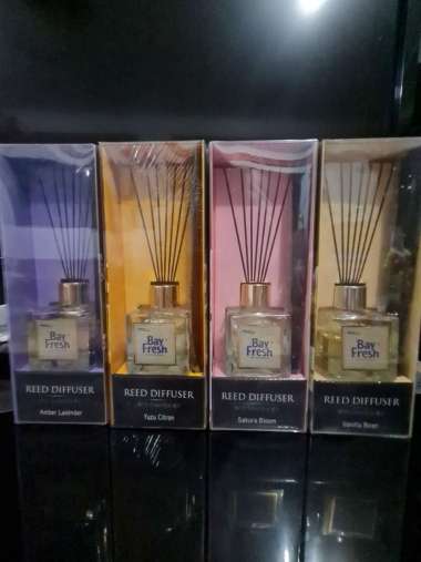 Bayfresh Reed Diffuser 30 ml Pengharum Ruangan Amber Lavender