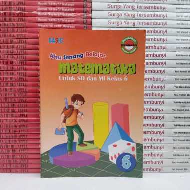 Buku Obral Super Murah - Aku Senang Belajar Matematika Untuk Kelas 6 SD MI multicolor