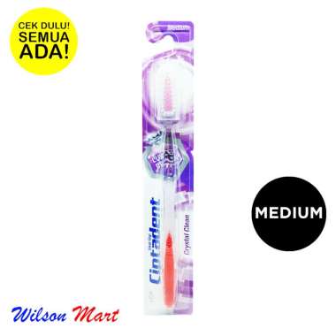 CIPTADENT SIKAT GIGI CRYSTAL CLEAN MEDIUM Multicolor