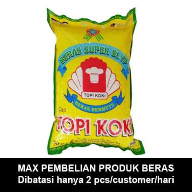 Topi Koki Beras Super Slyp