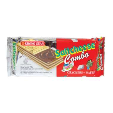Promo Harga Khong Guan Saltcheese Combo 190 gr - Blibli