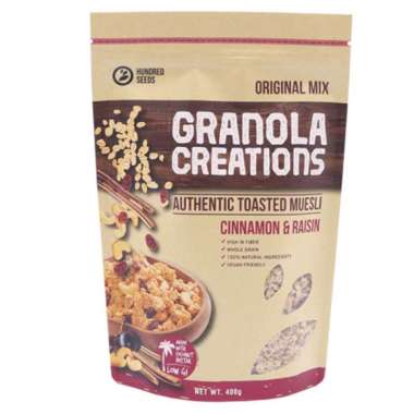 Granola Creations Cinnamon And Raisin 400G