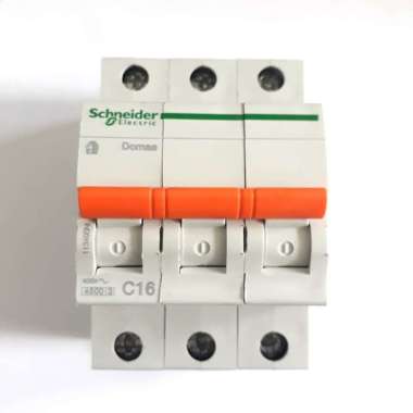MCB RUMAH SCHNEIDER DOMAE 3 PHASE 10A / 16A