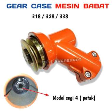 GEAR CASE KEPALA MESIN POTONG RUMPUT TYPE SEGI 4 / PETAK