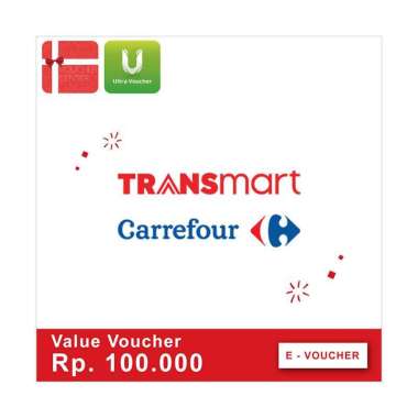 Transmart Carrefour  Voucher Digital Value Rp. 100.000
