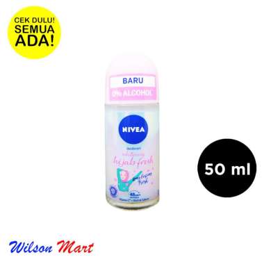 Promo Harga Nivea Deo Roll On Whitening Hijab Fresh 50 ml - Blibli
