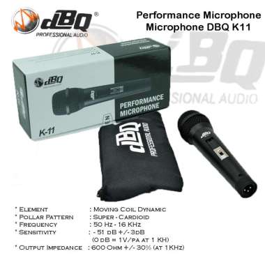 Microphone DBQ K11 / Mic DBQ K11 Performance Vocal Microphone