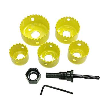 Hole Saw Kayu Set 7 pcs