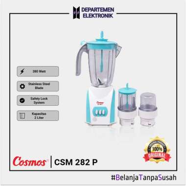 Blender COSMOS CB-282P / Blender Plastik Cosmos CB282P 2 Liter