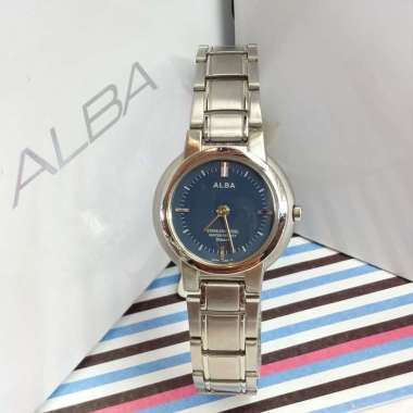 Alba Ladies ARW.003-X1 Analog Quartz Jam Tangan Wanita Blue Silver