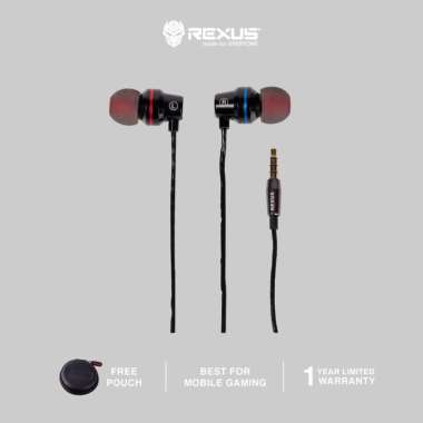 Rexus Earphone S500i Grey