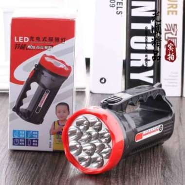 Rechargable Flashlight LED- Senter LED Recharge