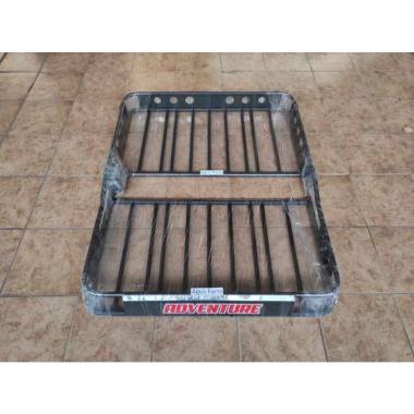 Paket Rak Mobil Universal Adventure + Cross Bar Rhino (2) +CB Rhino XL7-BRV Lama