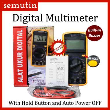 Multitester DT9205A - Avometer - Multimeter - Multi Tester Digital DT