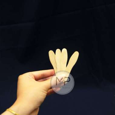 Sendok Es Krim / Sendok Es Krim Kayu / Gagang Es Krim Pendek - 100pcs