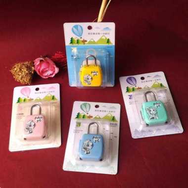 Gembok Multifungsi - Gembok Koper - Gembok Kode - Koper Girl