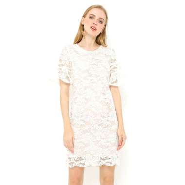Jual Lace Dress White Original 