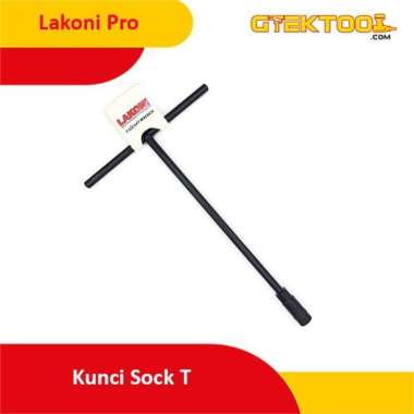 LAKONI PRO Kunci T / Kunci Sok T / Sock T / T-Type Wrench 14mm 300338