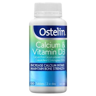 Ostelin Calcium & Vitamin D3 130 Tablets
