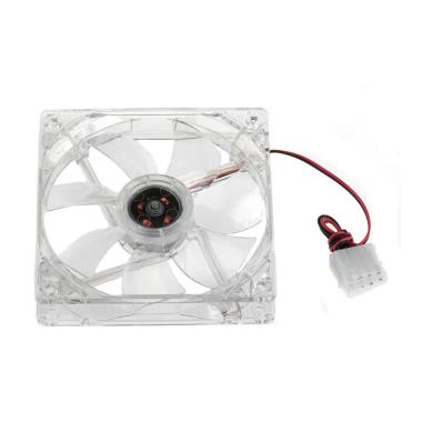 Mediatech LED cpu fan - Transparan [8 cm] 61710- kipas pc