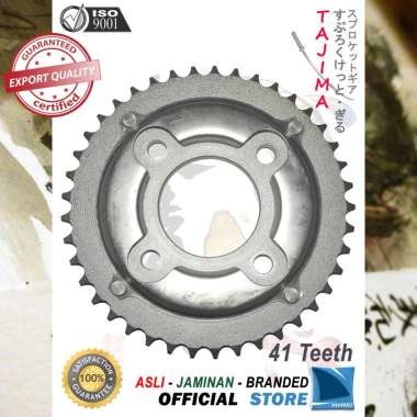 Gigi Tarik 428-41T (+Plat) HONDA Tiger Revo Gir Belakang - Rear Sprocket Gear TAJIMA