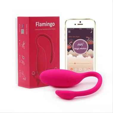 Vibrator Sex Magic Motion Flamingo Vibrator App Remote Control Wireless Smartphone via Bluetooth Dil