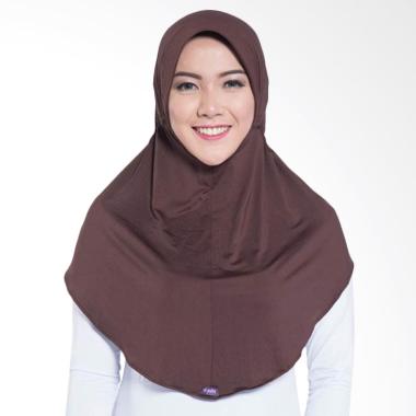 Elzatta Zaria Sahara Hijab - Dark Brown 706 Elzatta Zaria Sahara Hijab - Dark Brown 706