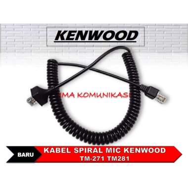 Kabel spiral Mic. Kenwood TM-271 TM-281