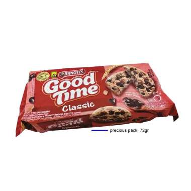 Promo Harga Good Time Cookies Chocochips Classic 72 gr - Blibli