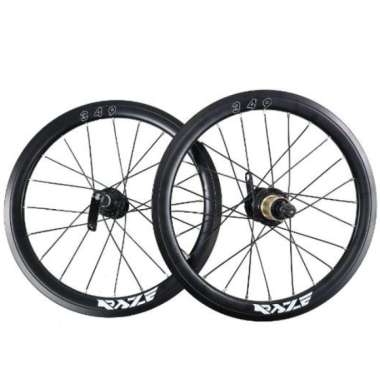 Raze Wheelset V-Brake 349mm Wheelset Sepeda