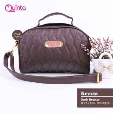 Tas Selempang Wanita Kezia Sling Bag By Tas Quinta Tas Pesta Wanita High quality Bronze