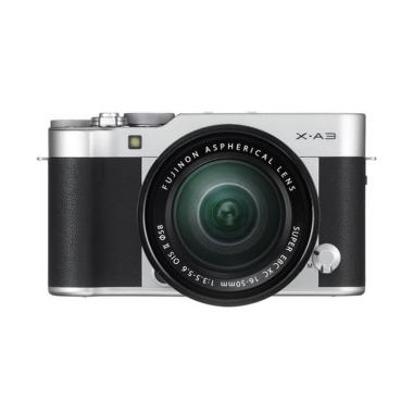 Fujifilm X-A3 Kit 16-50mm OIS II Ka ... s - Silver + Instax Mini8