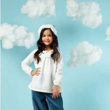 Little X eight Girl Aileen Blouse 1-2 tahun White