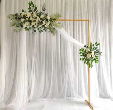 stand background tiang gawang backdrop paralon 100 x 100
