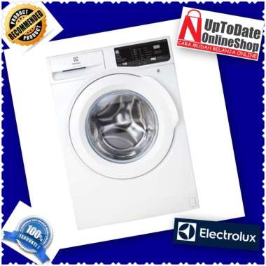 MESIN CUCI FRONT LOADING 8KG ELECTROLUX EWF8005EQWA ULTRA ECO LOW WATT Warna Putih
