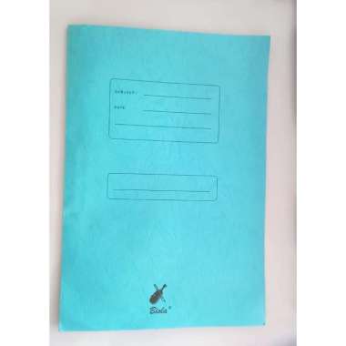 Map Kertas Biola Snel Hekter uk F4/ Map Snel Hekter Biola Warna F4/ Map Kertas Biola Biru muda