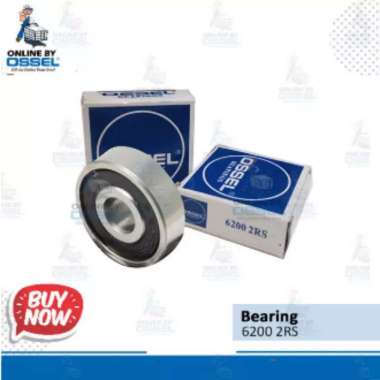 TERMURAH 10 PCS Bearing 6200 Laker 6200 Ossel laker tutup karet bearing tutup karet 6200