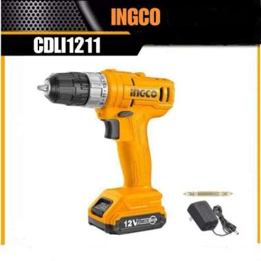 INGCO MESIN BOR BATERAI CORDLESS 12V LITHIUM MCDLI1211