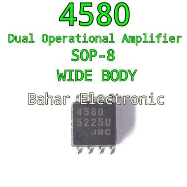 IC 4580 NJM4580 SMD SOP-8 WIDE BODY